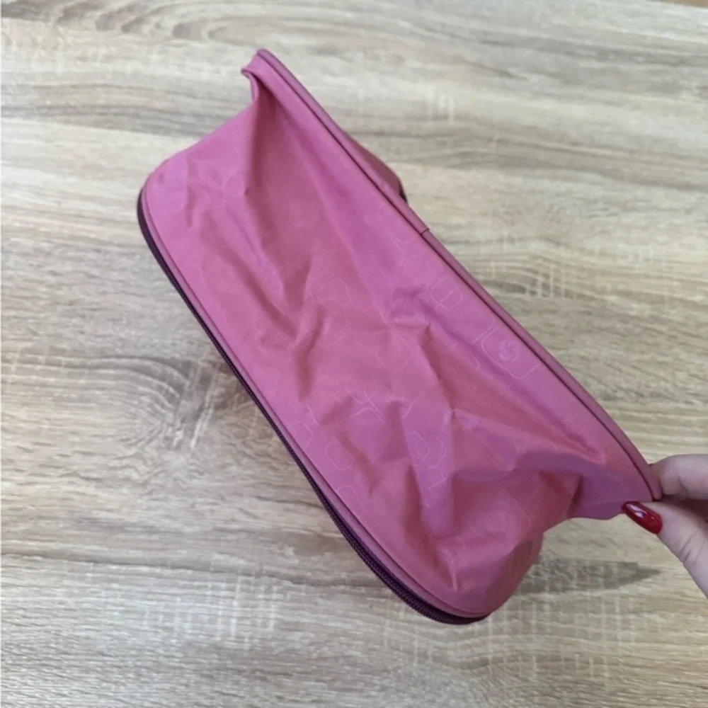 Samsonite Cosmetics Pink Travel‎ Storage Toiletry Make Up Zip Bag